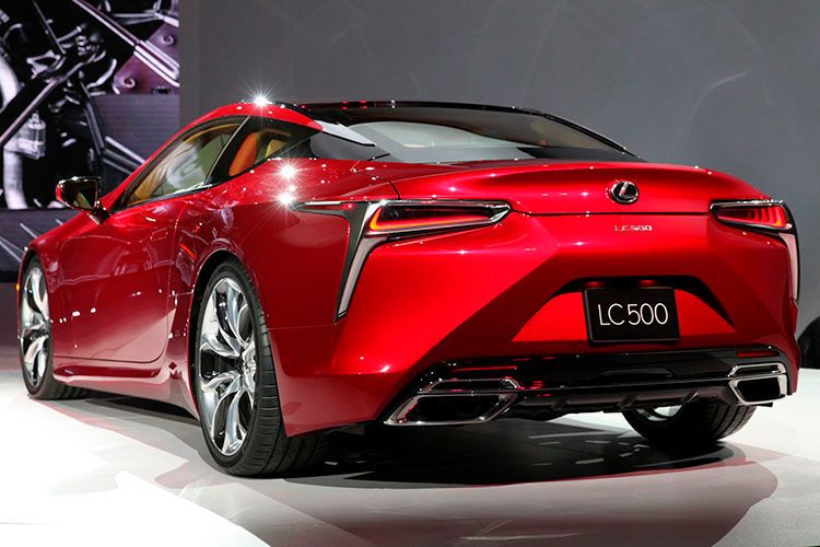Das neue Sportcoupé von Lexus hört auf den Namen LC 500. (Naias)