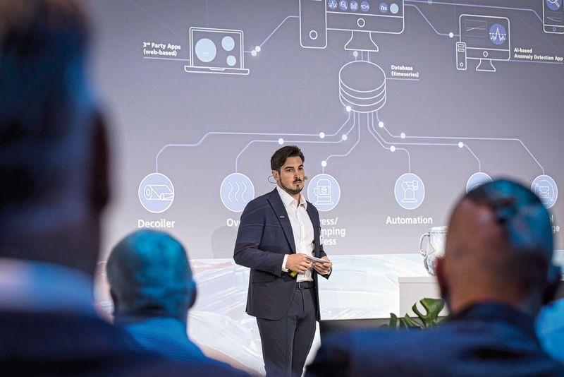 Impressionen der 4. Fachtagung „Mehr Effizienz im Presswerk“ am 15. Juni 2023 in Würzburg. (Bild: VCG/Stefan Bausewein)