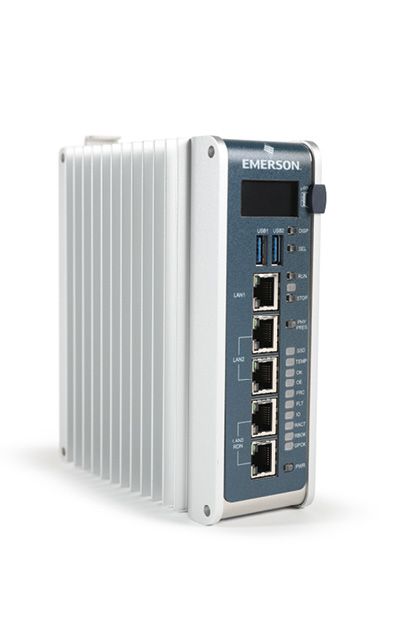 Der Regler RX3i CPL410 von Emerson bietet hohe Verfügbarkeit und Cybersicherheit mit Edge-Computing und Cloud-Konnektivität.  (Bild: Emerson)