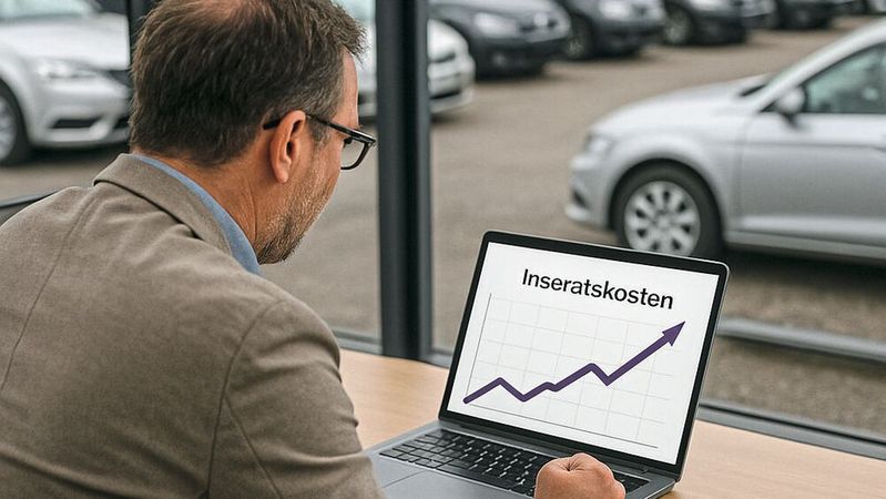 Auch 2026 steht für Händler auf Mobile.de eine dicke Preiserhöhung an.(Bild:  GPT Image Generator / KI-generiert)