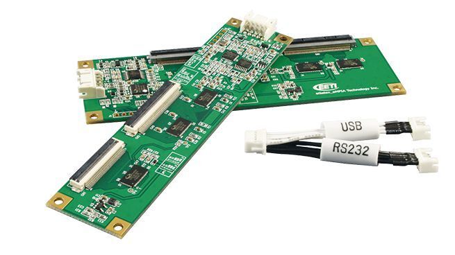 PCAP-Controller: HY-LINE Computer Components bietet zahlreiche Komponenten rund ums Display (Bild: HY-LINE)