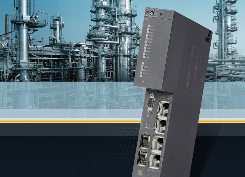 Ihre Simatic-Controller-Familie erweitert die Siemens-Division Industry Automation um eine besonders leistungsfähige, flexible und robuste CPU für die Prozessindustrie. (Bild: Siemens)