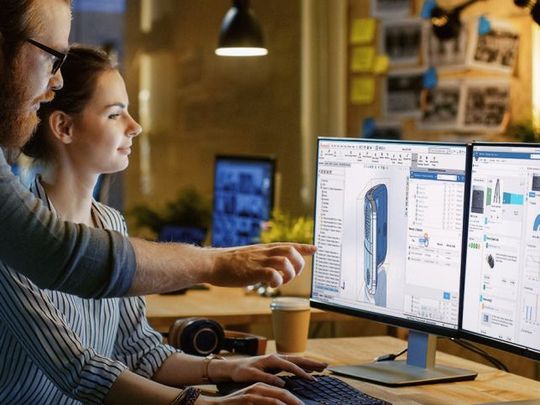 Eine Datenplattform wie die 3DExperience-Plattform von Dassault Systèmes bildet die Single Source of Truth für alle relevanten Elemente der digitalen Fabrik. (Bild:  Dassault Systèmes)