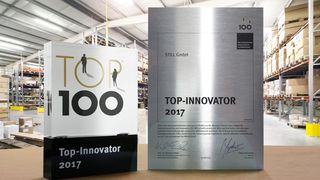 TOP 100 prämiert jährlich die innovativsten Mittelständler Deutschlands. 2017 räumt Still die begehrte Trophäe ab. (Still)