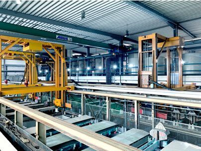 Die vorhandenen Systeme werden in eine hochmodernen Galvanik-Anlage umgebaut. (Sunfire GmbH)