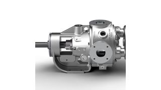 Envirogear’s jacketed G Series internal gear pump.  (Envirogear)