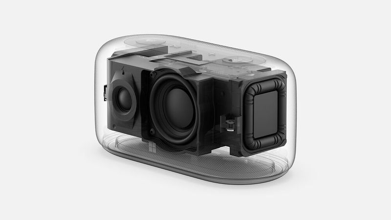 ... und zwei Lautsprecher für Höhen und Bässe. (Bild: Microsoft)