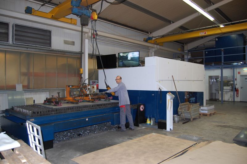 Die Trumpf-Laserschneidanlage Tru Laser 5030 fiber mit Festkörperlaser Tru Disk 5001. (Bild: Technologiepool)