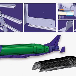Das CAD-Programm nutzt Masterteile als Muster und leitet daraus die benötigten Einzelteile ab.