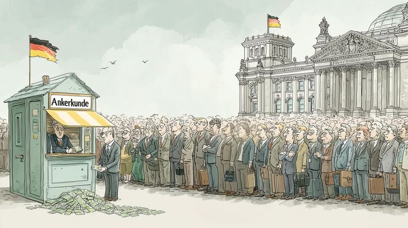 Wenn Staaten als europäische Ankerkunden auftreten, würde das die heimische Wirtschaft stärken, so die Überlegung.(Bild:  Midjourney / KI-generiert)