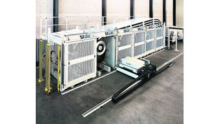 Die Forstner-Sechsfach-Abcoilanlage mit programmierbarer Spaltanlage sorgt für maßgenaue und flexible Zuschnitte vom Breitband. (Bild: Forstner)