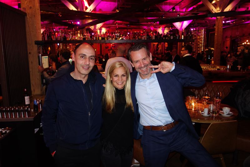 Bel Zidane, Samsung, Sandra Kreikenbohm, S&K, und Mike Finckh, Concept. (Bild: IT-BUSINESS)