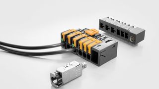 Hybrider Omnimate-4.0-Steckverbinder (Bild: Weidmüller)