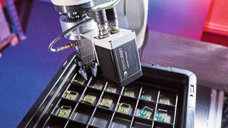 Die Vision-Sensoren der Baureihe Visor V50 haben eine Auflösung von 2560 × 1936 Pixeln. (Sensopart)