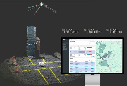 Das Aluco-Strix-System ist eine modulare Logistiksoftware-Plattform mit den drei Kernlösungen Profile, Matrix und Master (Bild:  Aluco)