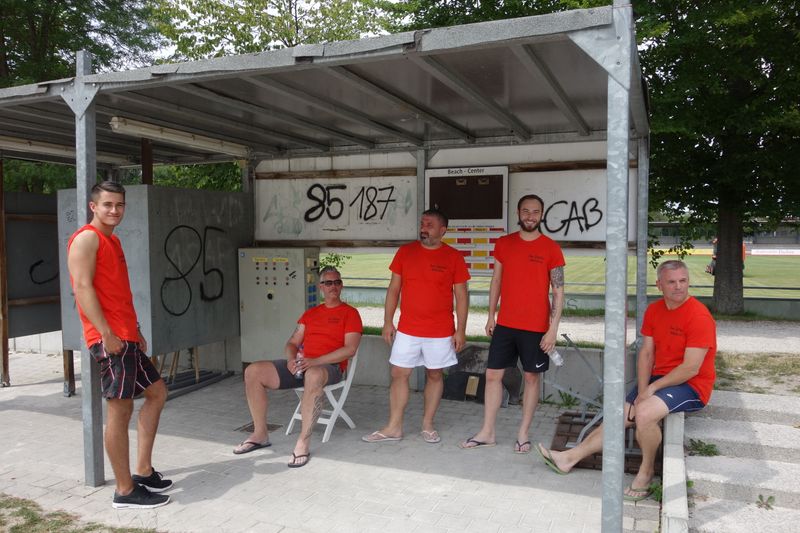 Mega gelassen ist das Team 