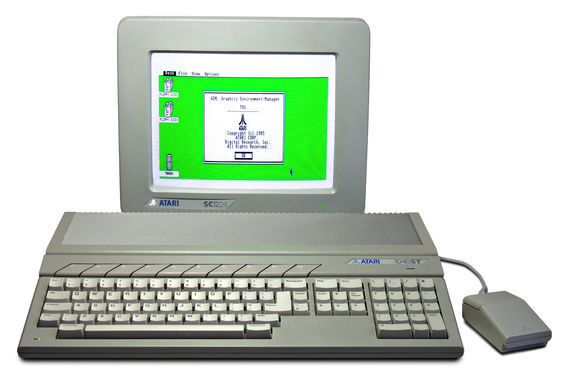 Die Modellvariante 1040 STF erschien 1986. Der Rechner verfügte über ein Megabyte Arbeitsspeicher – für die damalige Zeit eine enorm großzügige Kapazität.