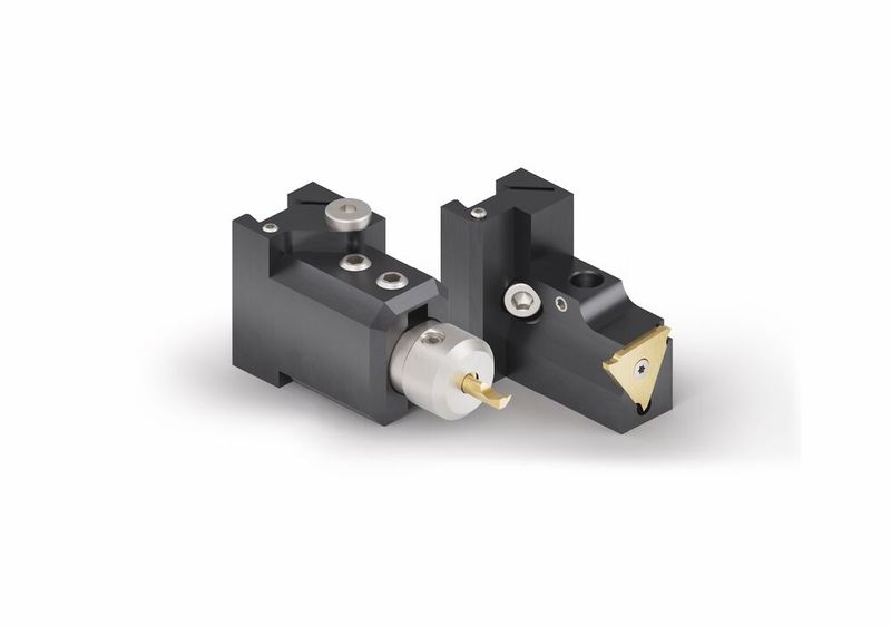 Ein besonderer Vorteil in Zeiten des Fachkräftemangels ist, dass bei den neuen Werkzeughaltern von Arno Werkzeuge auch nach einem Wechsel des Aufsatzhalters die eingestellte Spitzenhöhe erhalten bleibt. (Bild: Arno Werkzeuge)