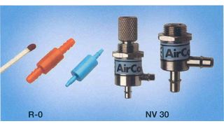 Der Betriebsdruckbereich der Drosseln liegt zwischen Vakuum und 12 bar.  (Bild: AirCom Pneumatic)