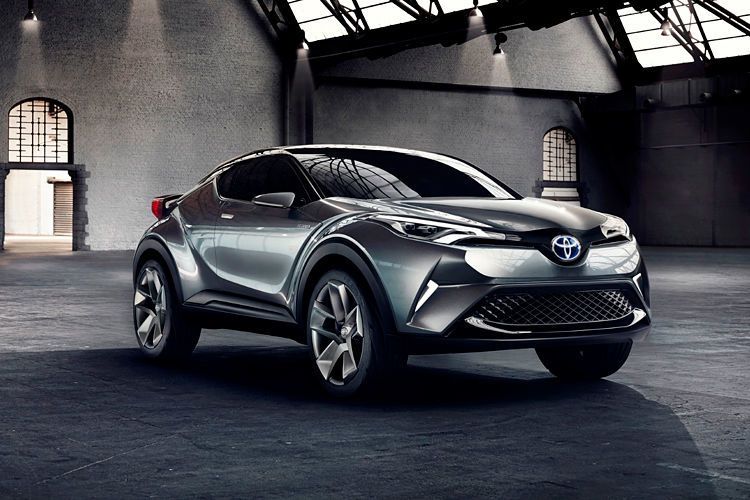 Toyota hat eine Studie zum C-HR schon auf der IAA im September 2015 gezeigt. (Foto: Toyota)