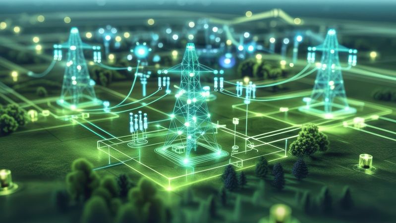 Statt Netze zu verstärken, steuert der MSLR gezielt die Spannung. Er korrigiert das Spannungsband und erhöht damit die Aufnahmefähigkeit bestehender Leitungen. (Bild:  adobe.stock.com - generiert mit KI)