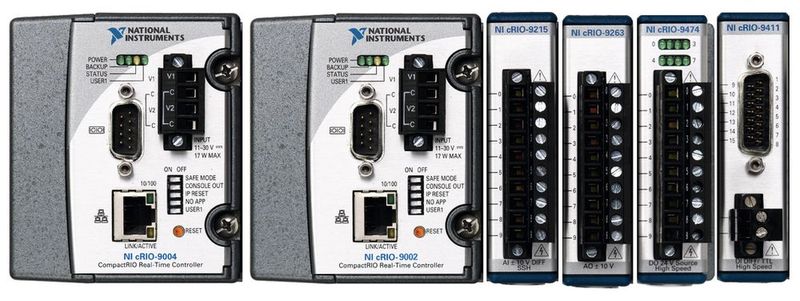 Robust und kompakt: CompactRIO erfüllt die Forderung nach kleiner Baugröße und hoher Robustheit. (Bilder: National Instruments)