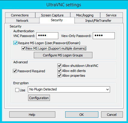 In den Einstellungen von UltraVNC auf dem Server lässt sich festlegen welche Benutzer Zugriff auf die Fernwartung erhalten sollen. (Joos)