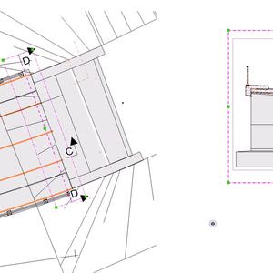 Zeichnungsansichten: Schnitte und Zeichnungsannsichten werden mit wenigen Klicks erstellt und sind konsistent zueinander.(Bild:  Trimble Germany GmbH)