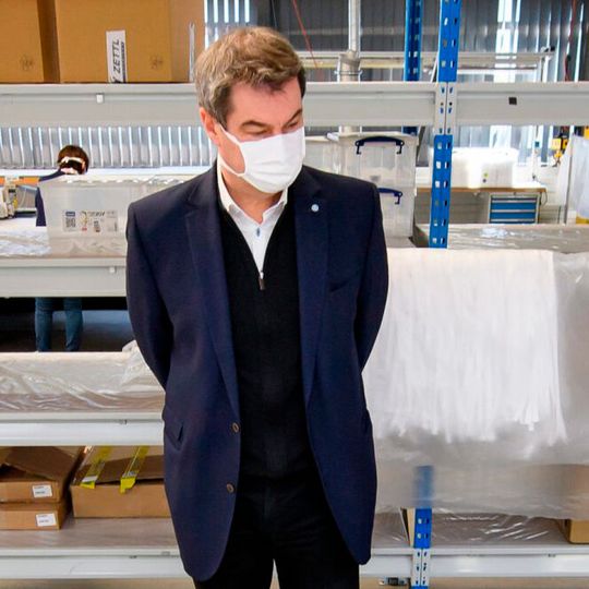 Bayerns Ministerpräsident Markus Söder lässt Vorsicht walten.(Bild:  Bayerische Landesregierung)