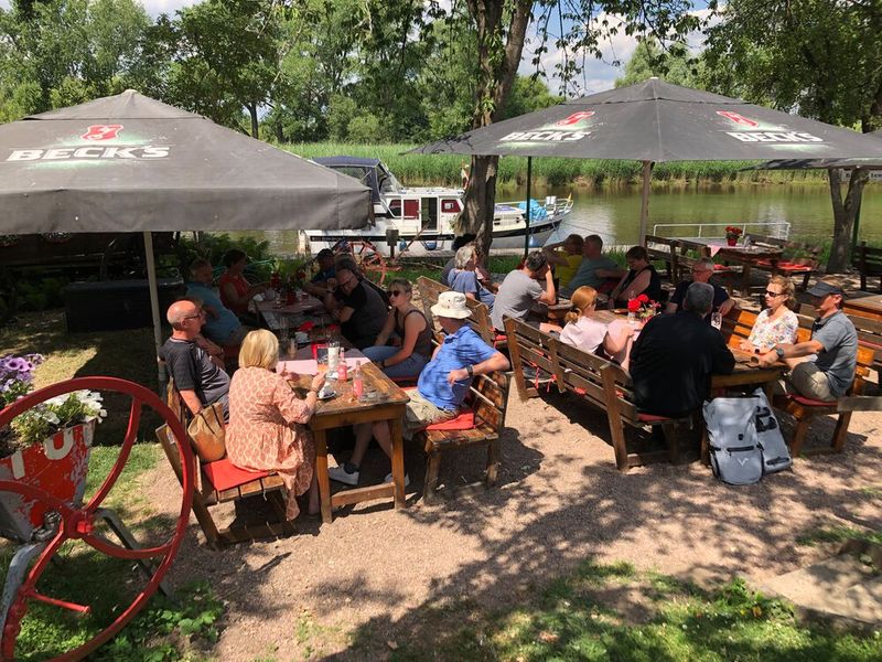 Halbzeit! Mittagspause im Restaurant „Wümmeblick“. (Bild: ComTeam)