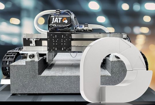 Das Positioniersystem verwendet reinraumtaugliche Flachbandkabel der Serie E-Skin Flat und Chainflex-Leitungen.(Bild:  Igus)