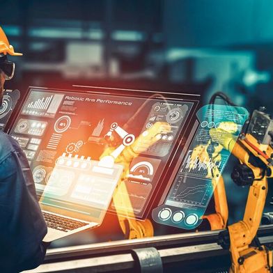 Alles, was künstliche Intelligenz (KI) angeht, galoppiert entwicklungstechnisch quasi nur so. Microsoft wollte deshalb mal wissen, was sich dabei in deutschen Industrieunternehmen tut. Hier sind die Ergebnisse, die gar nicht so übel aussehen ... (Bild: © Blue Planet Studio - stock.adobe.com)