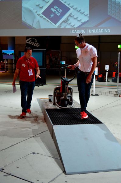 Impressionen von der World of Material Handling am 11. Juni 2018 in Mannheim. Gastgeber waren Linde und Dematic. (Sergio Caré-Lucas)