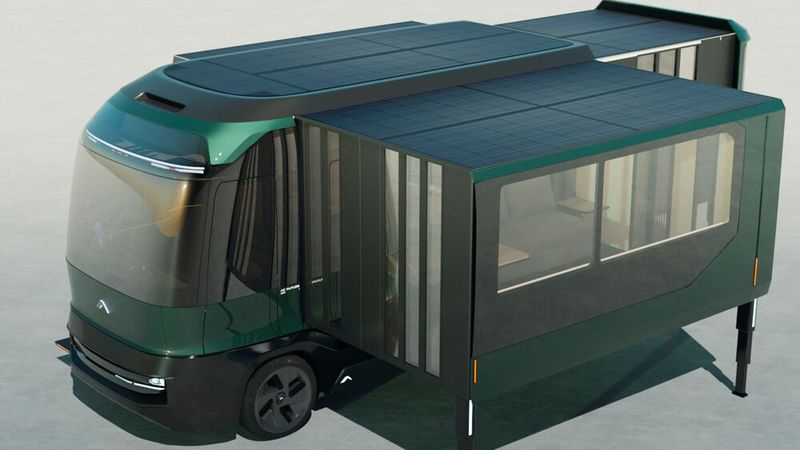 Der Raumgewinn durch die variable Konstruktion ist erheblich. (Bild: Pininfarina)