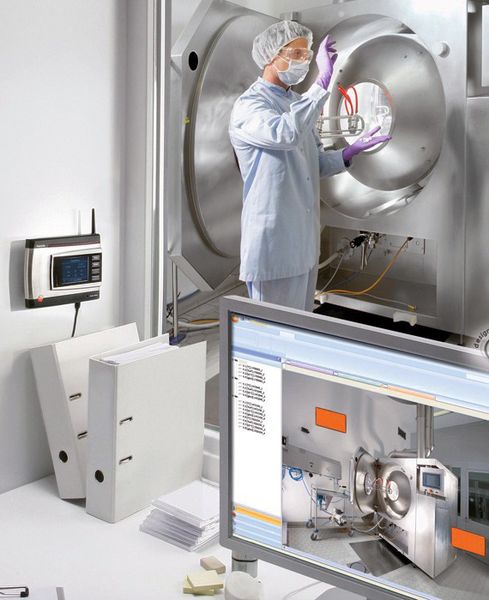 Mithilfe von Feuchte- und Temperaturfühlern kann Saveris Base von Testo pro Messkanal 40 000 Messwerte speichern – das entspricht einer Speicherkapazität von einem Jahr bei einer Messrate von 15 Minuten. (Bild: Testo)