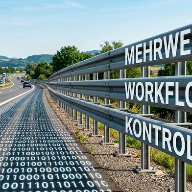 Drei Kernelemente, die KI zum integralen Bestandteil von Verwaltungsprozessen machen. (Bild: Gemini / KI-generiert)