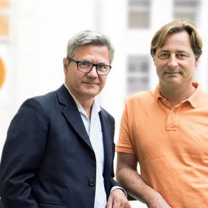 Michael Bindlechner (l.) und Gergely Teglasy sind die Gründer des Wiener Start-up-Unternehmens caregency