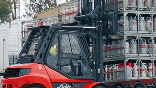 Die Stapler Linde H50 EX und H60 EX basieren auf den aktuellen Pendants aus der Großserienfertigung. (Bild: Linde Material Handling)