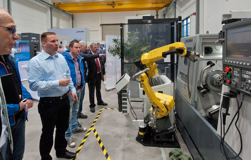 Zahlreiche Innovationen gab es auf dem jüngsten Open House bei Okuma zu bestaunen. (Bild: Okuma/Hennecke)