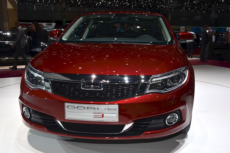 Qoros hat in Genf nachgelegt. Nachdem das chinesische Fabrikat mit der Stufenheck-Limousine im Jahr 2013 für Aufsehen gesorgt hatte ... (Foto: Rehberg)