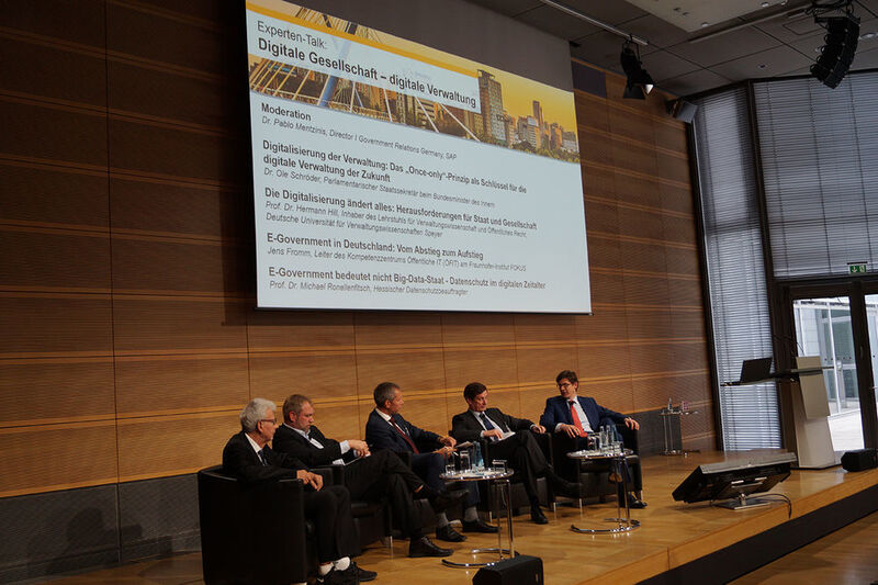 Lebhafte Diskussionen prägten die Veranstaltung. (SAP Deutschland)