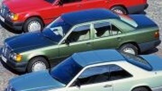 Miteinander erfolgreich: Die Mercedes-Mitttelklasse „W 124“ – hier noch ohne Cabriolet. (Foto: Daimler)