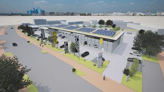 In Kassel errichtet die Hermann-Gruppe ein großes Autohaus für Renault, Dacia und Alpine, um den Großraum Kassel für diese Marken zu erschließen. (Bild: Autohaus Hermann)