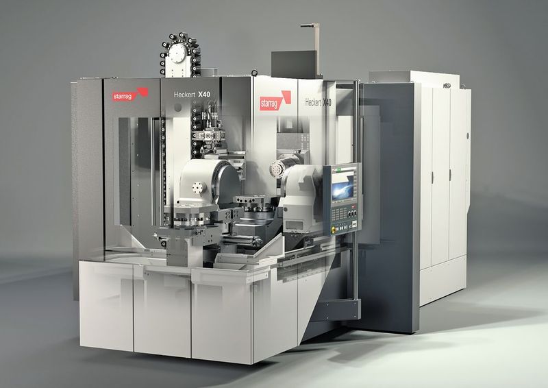 Noch kompakter, noch flexibler: Gleich zwei neue Heckert-Bearbeitungszentren hat Starrag auf der EMO präsentiert.  (Starrag)