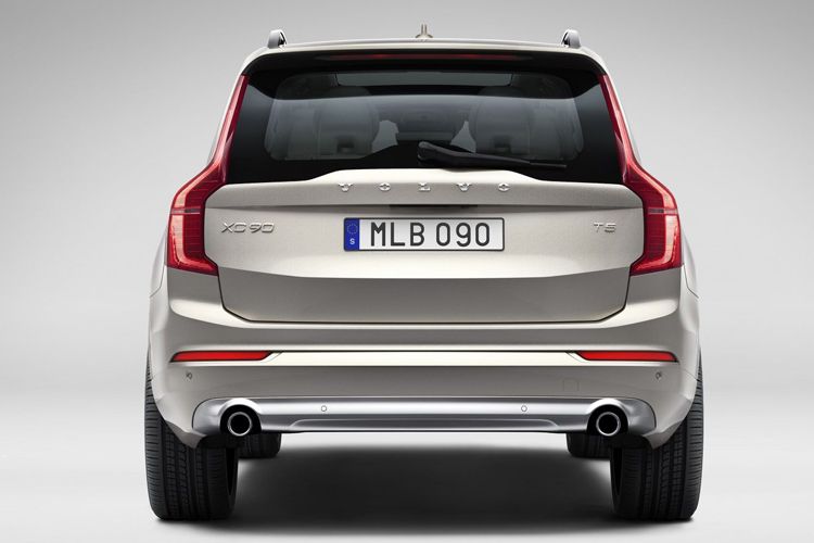 Auch von hinten macht der XC90 eine gute Figur.  (Foto: Volvo)