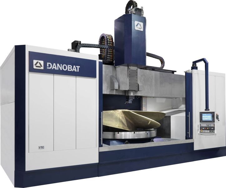 Auch das Karussell-Dreh- und Bearbeitungszentrum VTC können die Besucher der Innovationstage in Augenschein nehmen.  (Bild: Danobat-Group)
