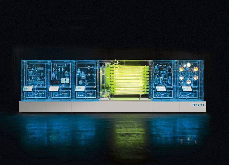 Die Zellfabrik ist ein Werkzeug für die biologische Transformation hin zur umweltgerechten Kreislaufwirtschaft. (Bild: Festo)