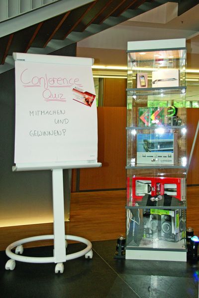 Die Veranstaltungs-Partner verlosten unter anderem ein iPad, ein Smartphone und Security-Software. (IT-BUSINESS Akademie)