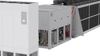 Benjamin Smith, Vice President of Cooling, Schneider Electric: „Unsere Uniflair-Kühllösung kombiniert adiabatische Freikühlung mit Server-Raumkühlung, um unseren Kunden eine modulare, flexible und hocheffiziente Kühllösung zu garantieren.“  (Schneider Electric)