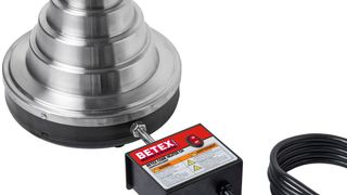 Der Anwärmer Betex Cone Heater mit Thermostat und Wärmehaltefunktion. (Gerard Dubois)